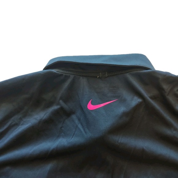 Nike Golf Sport Shirt, Mens Dri-Fit Polo XL Striped A2 - Picture 10 of 13